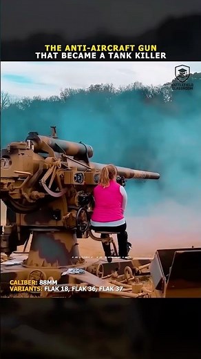 The Anti-Aircraft Gun That Became a Tank Killer