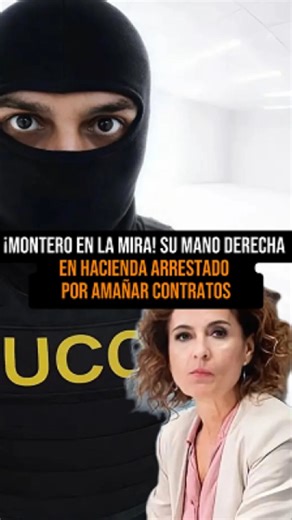 ¡Explosivo! Detenido el jefe de compras de Hacienda tras destaparse órdenes de Montero para amañar contratos #españa #GuardiaCivil #moncloa | Fernanda Pérez