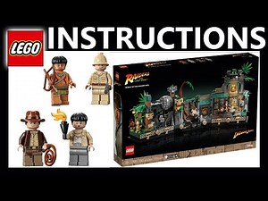 LEGO Instructions | Temple of the Golden Idol | 77015 | LEGO Indiana Jones 2023