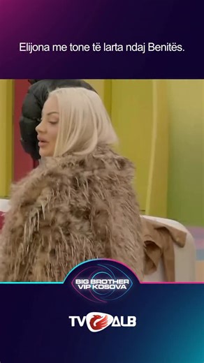 TVALB on Instagram: "Unë ndjej keqardhje për ty! Elijona me tone të larta ndaj Benitës. #tvalb #bbvk #shqip #albanian #bbvk4"
