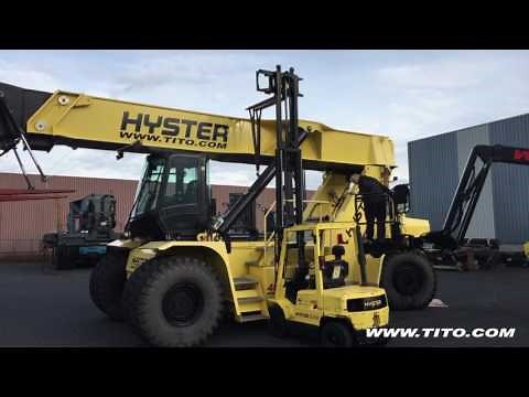 tito.com // Dismantling a Hyster reach stacker