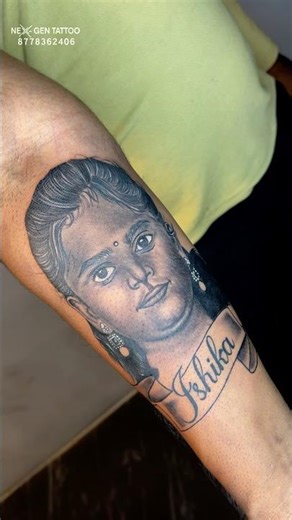 Anbu Magal ❤️🥹 #nexgentattoo #facetattoo #porur #tattoo #appaponnu