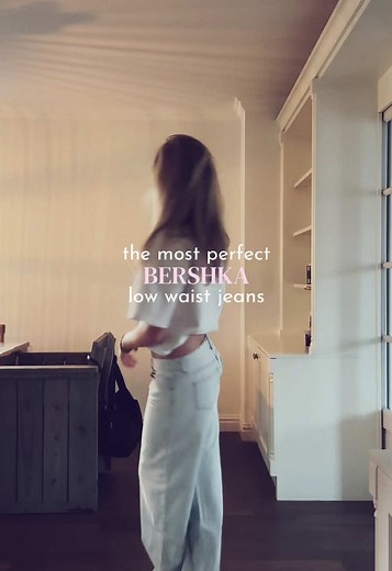 Discover BERSHKA's Perfect Low Waist Jeans