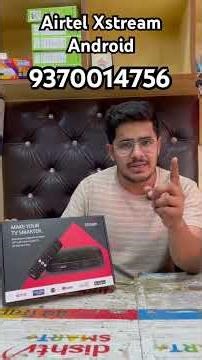 Airtel Xstream Android Box | 1 Year Free | Dth + Ott 2 in 1 box