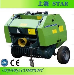 [Hot Item] Automatic Mini Round Straw Baler Machine/Wheat Straw Ensilage Baling Machine