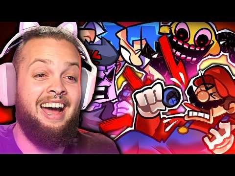 MARIO GETTIN' FREAKY ON A FRIDAY NIGHT! (SMG4 If Mario Was In Friday Night Funkin 1/2 FULL REACTION)