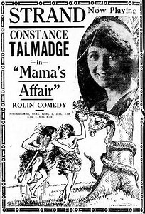 Mama's Affair (1921) - Movie