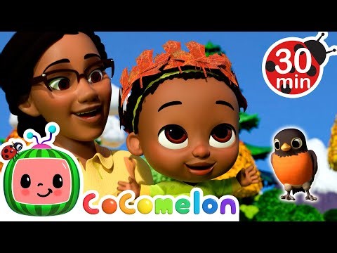 The Colours of Fall! 🍂 | CoComelon | Nursery Rhymes & Kids Songs | Moonbug Kids