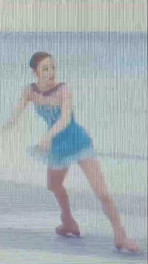 Disney DVD Logo 2 Effects 2 girls ice skating together scene