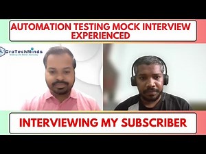 Top Automation Testing Interview Questions Answered in Mock Session | Preparation for 2025