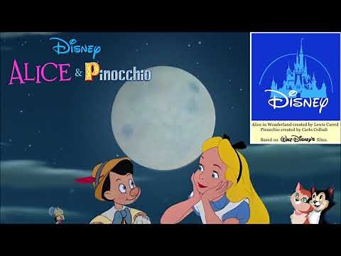 Alice and Pinocchio Picture (A Little Crossover Picture that I Made)