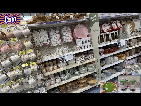♦️B & M♦️WHAT’S NEW IN STORE😍PRETTY COLLECTION OF TABLEWARE, MUGS, DINNERWAR, JARS♦️February 2026♦️