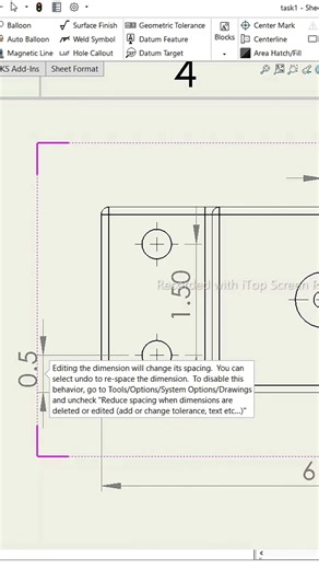 How to Make Engineering Drawings in SOLIDWORKS| PART-2 | SHORTS | DEVELOPMECH