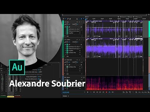 Masterclass avec Alexandre Soubrier | Réaliser un podcast dans Audition CC | Adobe France