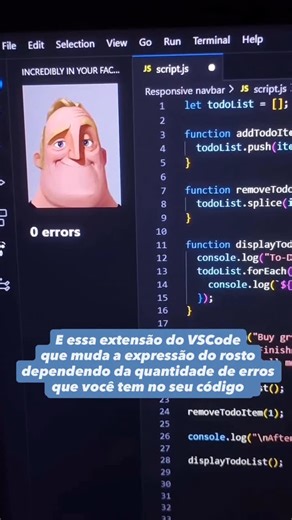 Waldir | Fullstack Dev · JavaScript · React · .NET · NestJS on Instagram: "Você já conhecia? . . . . . . #vscode #visualstudiocode #desenvolvedor #developerlife #programador #codinglife #desenvolvimentodesoftware #developer #frontend #html5 #css3 #js #react #frontend #backend #sistemasdeinformação #programação #programacao #cienciadacomputação #programacaoweb #desenvolvimentoweb"