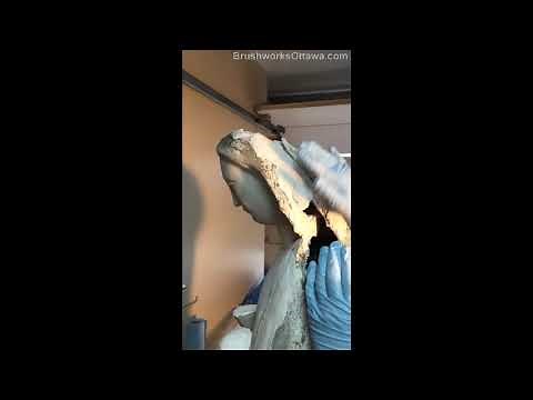 Restoring the "Impossible to restore" Blessed VirginMary Statue
