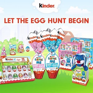 Have an EGGceptional scavenger hunt this Easter with delicious treats from Kinder®. | Kinder