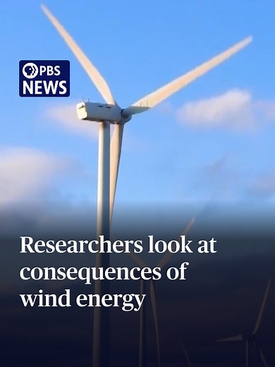 The Biden administration last week approved a wind farm project off the coast of Massachusetts.It's the eleventh commercial-scale offshore wind energy project to get approval and comes as President-elect Donald Trump, a frequent critic the sector, prepares to take office.Researchers are racing to answer questions about the potential unintended consequences of this promising form of renewable energy.Miles O'Brien reports. #wind #windenergy #greenenergy #biden #news