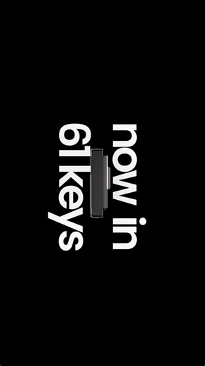💬 it’s okay to want more. more range. more emotion. more expression. meet osmose 61 — the next-generation expressive synthesizer by expressive e. 🎹 now in 49 and 61 keys 🖐️ reacts to your gestures: press, bend, vibrato, glide 🎼 built-in EaganMatrix engine with 500 MPE presets 💡 standalone & controller modes — easy to learn, endlessly inspiring. | Expressive E