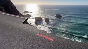 Hundreds of tourists, locals impacted by Highway 1 partial collapse