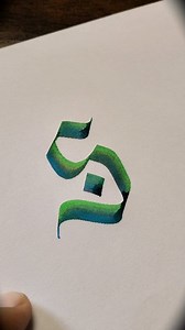 24K views · 211 reactions | How to write in Gothic Calligraphy || Letter S in Gothic Script #lonecalligraphy #viralvideochallenge #shortsvideos #reelsviralシ #calligraphy #LA #viralvideos #artist #art #lettering | Lone Calligraphy | Facebook