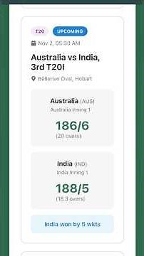 Cricbuzz-Style Cricket App Tutorial 🏏 | API Project for Beginners