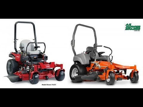 Vlog #57 Toro Titan HD or Husqvarna MZ48????