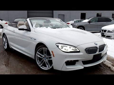 2017 BMW 6 Series Cabriolet M Sport | V8 | 650i Full Review | Alpine White on Ivory White