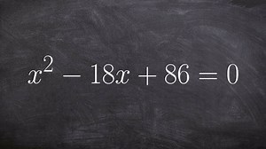 Solve a quadratic equation by completing the square with imaginary solutions