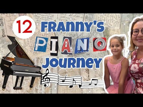 Franny’s Piano Class #12 Building Musical Logic and Scales #PianoLessons #PianoForKids