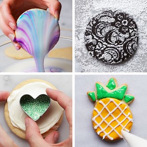 244K views · 398 reactions | These easy cookie decorating tips and tricks will turn your desserts into masterpieces ‍ | Tasty | Facebook