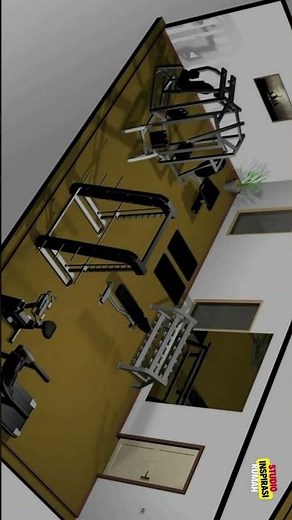 Top 10 Desain Ruang Gym Fitness Di Rumah Terbaik Part 2 - Tips Desain Ruang #Fitness #Gym Pribadi!