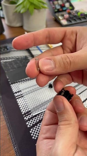 Learn how to lube a mechanical keyboard switch!