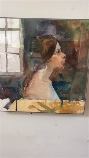 Studio 2. Bob’s Model. By Charles Reid. | Charles Reid Art