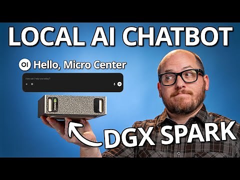 Create Your Own Chatbot with NVIDIA DGX SPARK | A Micro Center How To