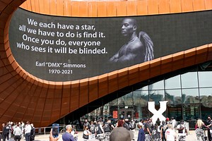 DMX mourned during memorial service at Barclays Center in Brooklyn