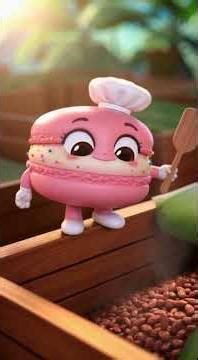 How Chocolate Is Made 🍫 From Cocoa Bean to Bar in 90 Seconds #beantobar #chocolate #baking #cakes