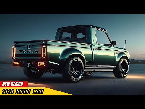 2025 Honda T360 is Here - The Best Small Pickup Truck Ever!