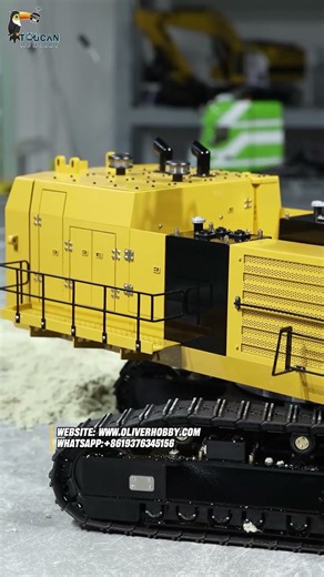 63 kg 6015B RC hydraulic excavator, massive power with nice building details