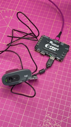 Add a USB Webcam to Your Next CircuitPython Project #adafruit