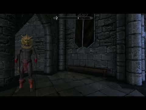 Skyrim NPC Glitch: Stuck Saying “After I Finish Showing You The Grounds We Can Talk” Bug