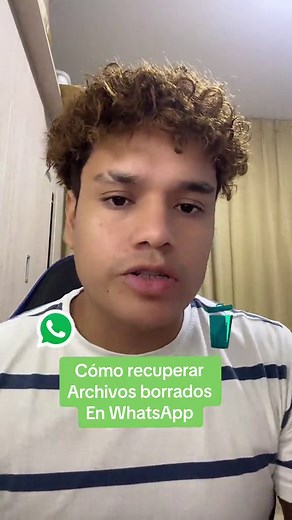 Cómo recuperar archivos borrados de WhatsApp #whatsapp #tips