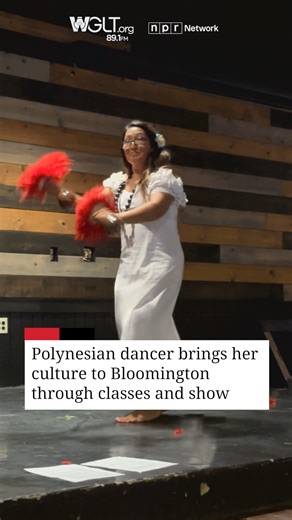 6.4K views · 84 reactions | Kamokunani Hula Halau has brought Polynesian dance and culture to Bloomington through classes and a showcase at The Station Saloon. Founder Johnette Kamokunani Palumbo described her hālau as an “ohana”. “We become an ohana, which is, they become my family.” | WGLT | Facebook