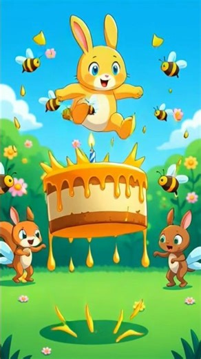 Free honey slide? More like BEE CHASE! 😂🐝 #Arnoljr #Shorts