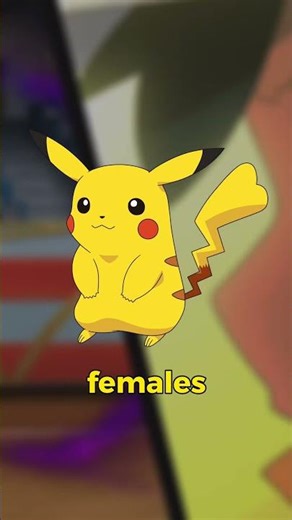 Is Pikachu a Male or Female Pokemon? #pikachu