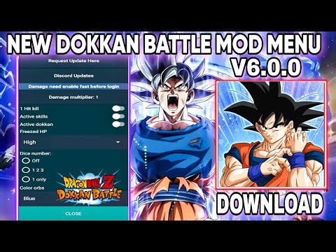 Dokkan Battle NEW V6.0.0 ULTRA MOD MENU APK / Dokkan Battle Hack / Unlimited Dragon Stones