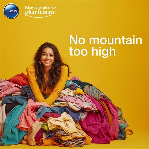 Big loads? No problem! Elante's 14 kg capacity is ready to take on any challenge, one spin at a time.​ #Lloyd #khayaljogharkogharbanaye | My Lloyd