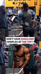 📚 Add shoulder dimples with this. 🔗 https://bit.ly/GOBbodybuilding-app ✅JOIN MY GOB PROGRAMS & COACHING LINK IN PROFILE 🔗 Unlock Your Ultimate Physique with THE GOB PROGRAMS & COACHING APP! 🚀 Are you ready to transform your body and achieve your fitness goals? Dive into the ultimate bodybuilding experience with our exclusive access to THE GOB BODYBUILDING APP! Why Join Us? Here’s What You Get: ⚡ Bodybuilding Fundamentals: Master the basics for both men and women, ensuring a strong foundation