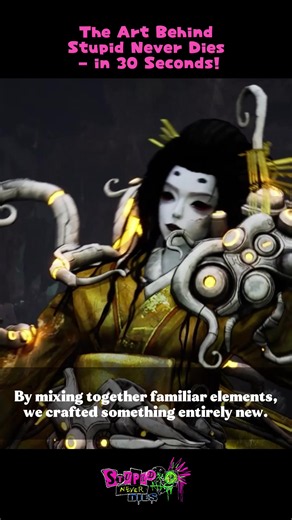 The Art Behind Stupid Never Dies — in 30 Seconds! #StupidNeverDies #Shorts #videogames #gaming #PR