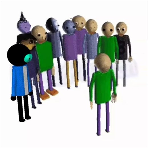 Baldi roasts everyone, but it's really everyone. #baldi #mods #animation #memes #shorts #lol #балди)